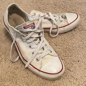 Low Top White Converse
